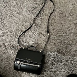 Authentic Givenchy small pandora box black bag